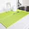 Kitchen Silicone Drain Pad, Storage Rack Holder, Durable Table Mat for Dish Drying Counter Protection