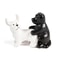 Funny Novelty Ceramic Dog Salt And Pepper Shaker Set Kitchen Humor Gift For Dog Lovers 1