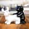 Funny Novelty Ceramic Dog Salt And Pepper Shaker Set Kitchen Humor Gift For Dog Lovers 2