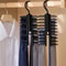 Rotating Multi-Functional Plastic Compact Home Hanger Rack Holder for Adjustable Belt Scarf Tie
