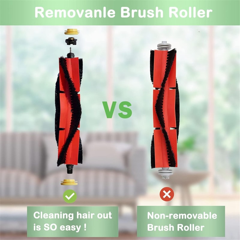 Hepa Filter, Side Brush Mop Cloth for Roborock PureMain, High-Quality Accessories