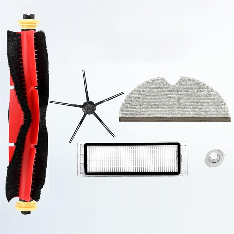 Hepa Filter, Side Brush Mop Cloth for Roborock PureMain, High-Quality Accessories