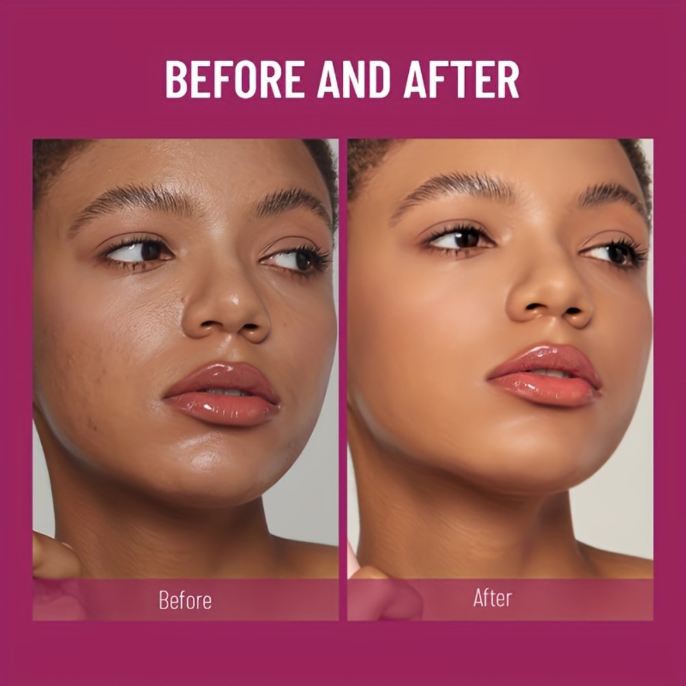 Sponge Head Concealer For Dark Circles Acne Blemishes LongLasting Liquid Foundation 1