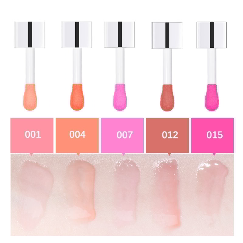 Moisturizing Lip Oil Gloss For Plumping Exfoliating Lips Hydrating Care Soft Gloss Finish 5