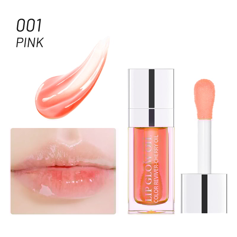 Moisturizing Lip Oil Gloss For Plumping Exfoliating Lips Hydrating Care Soft Gloss Finish 7