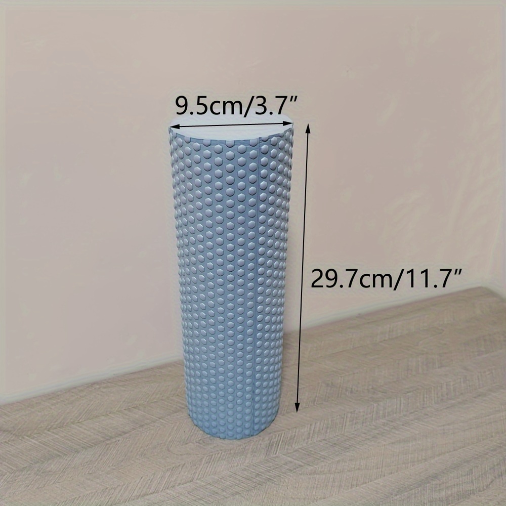 Foam Yoga Roller For Pilates Exercise EVA Foam Cylinder Hexagonal Design For Home Workouts 5