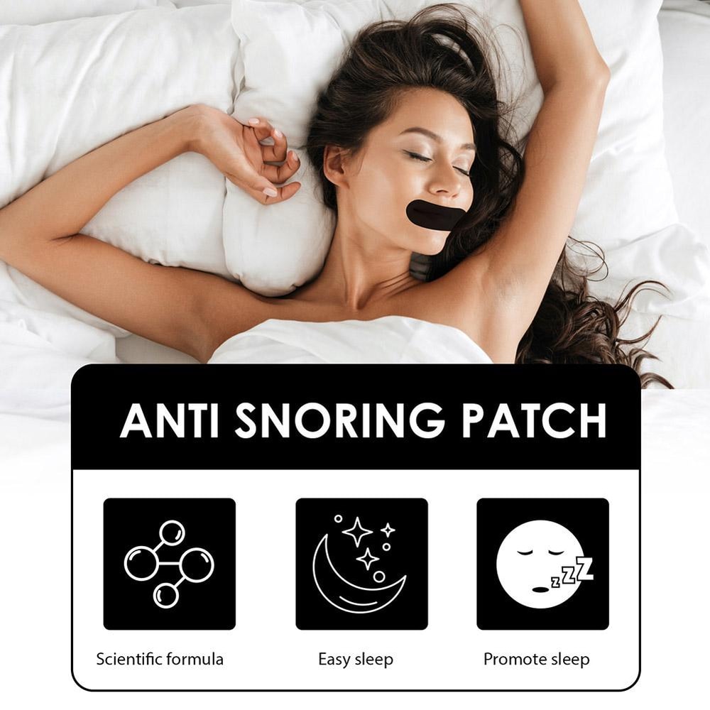 Stop Snoring Patch For Better Breathing And Improved Sleep Portable Night Sleep Solution 3