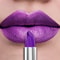 Bold Intense Glitter Metallic Lipstick LongLasting Pearlescent Lip Tint 9