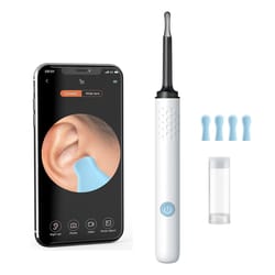 visual ear cleaner otoscope camera with 6 led lights – 4.0mm mini ear wax removal tool with camera for video capture