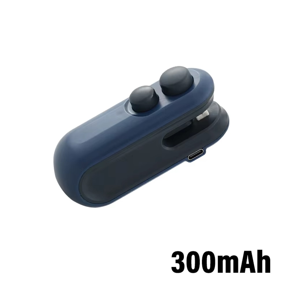 Mini Handheld Heat Sealer with Built-in Battery Portable Food Bag Sealer for Freshness