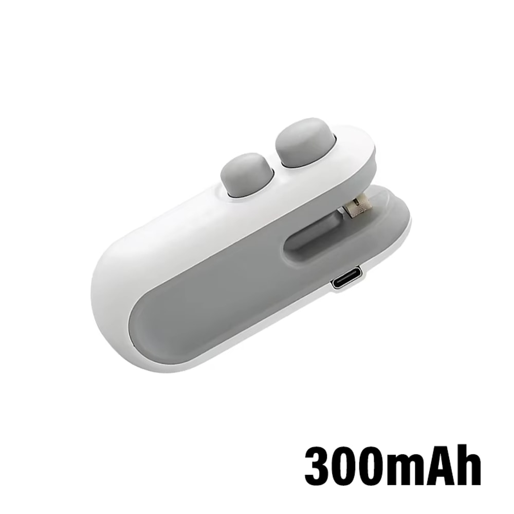 Mini Handheld Heat Sealer with Built-in Battery Portable Food Bag Sealer for Freshness