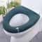 Soft Warm Toilet Seat Cover Elastic Washable Bathroom Seat Pad 7