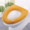 Soft Warm Toilet Seat Cover Elastic Washable Bathroom Seat Pad 10