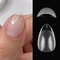 Extra Short Gel Nail Tips Short Almond Press On Nails for Small Nail Beds