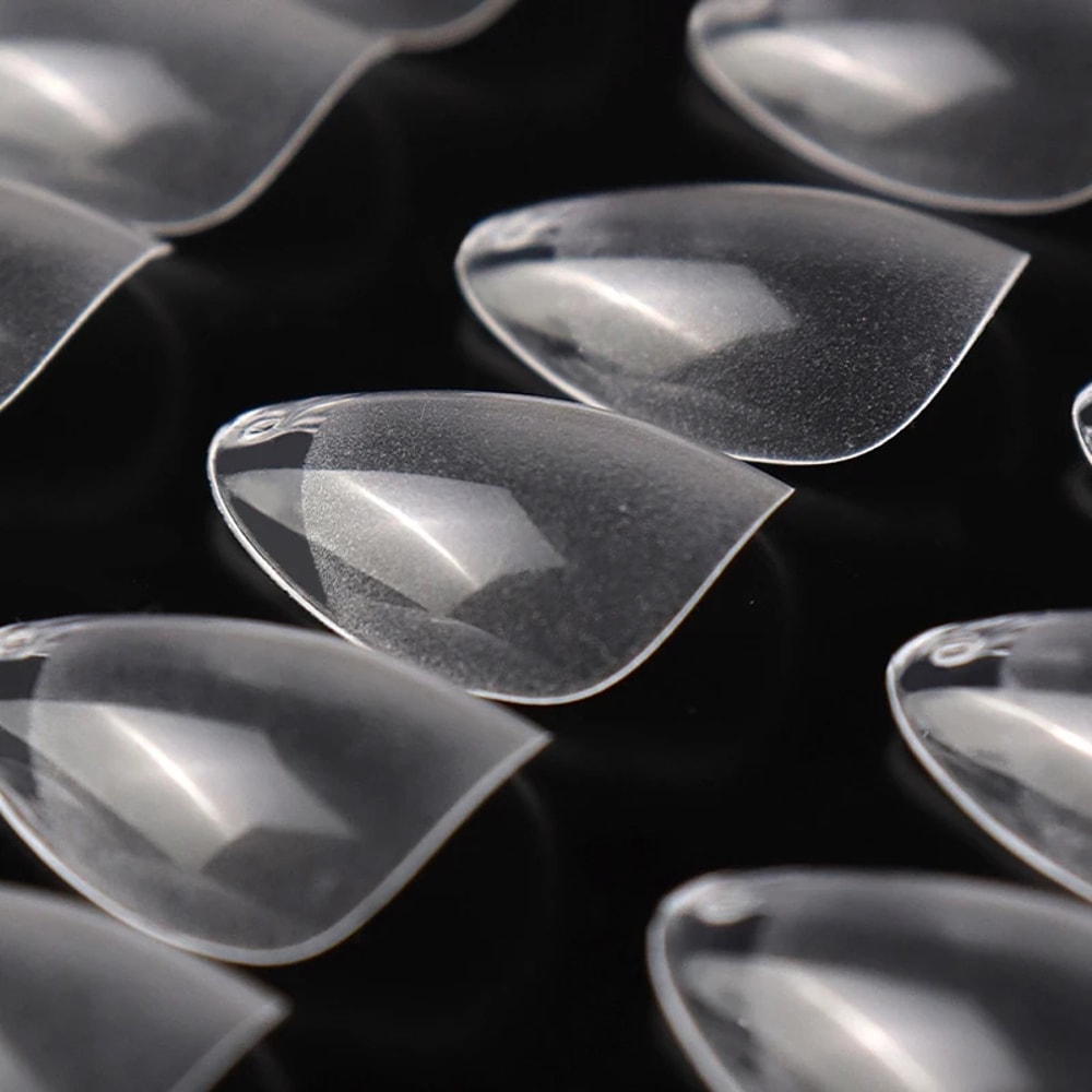 Extra Short Gel Nail Tips Short Almond Press On Nails for Small Nail Beds