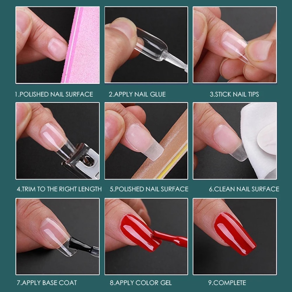 Extra Short Gel Nail Tips Short Almond Press On Nails for Small Nail Beds