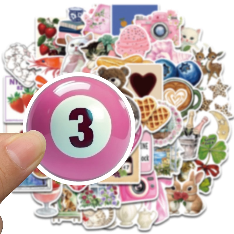 Aesthetic Harajuku Laptop & Wall Stickers Set for Creative Decor