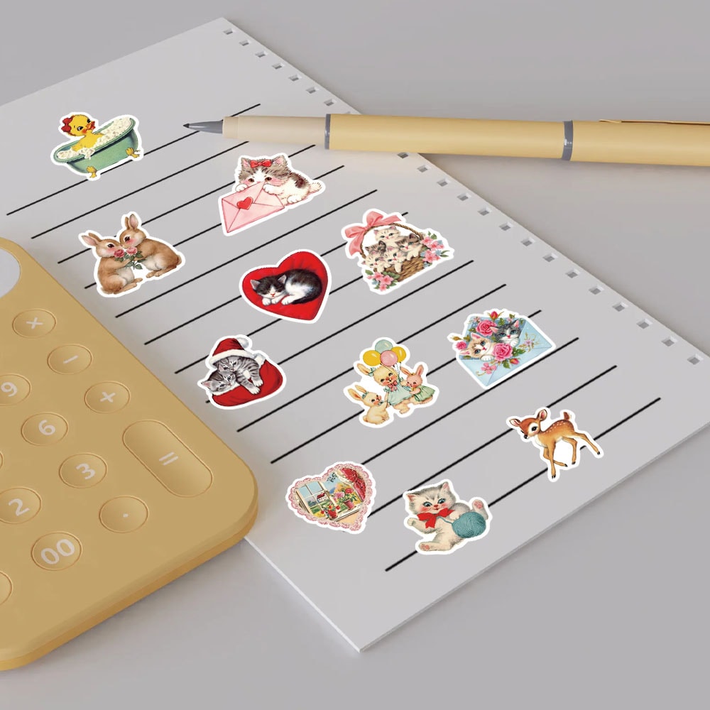 Aesthetic Harajuku Laptop & Wall Stickers Set for Creative Decor