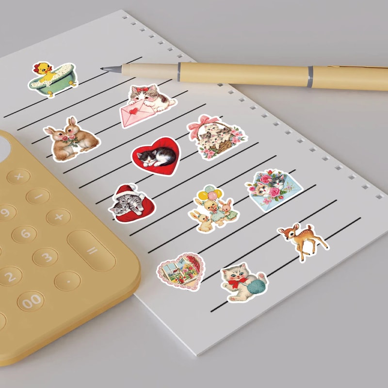 Aesthetic Harajuku Laptop & Wall Stickers Set for Creative Decor