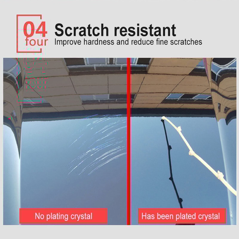 Premium AntiScratch Ceramic Glass Coat Hydrophobic Car Paint Polish Super Detailing 4