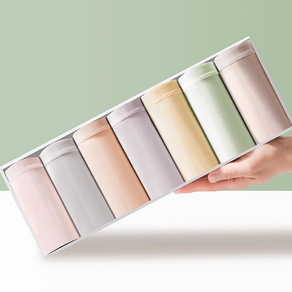 Breathable Cotton Womens Panties Low Waist Soft Underwear 6