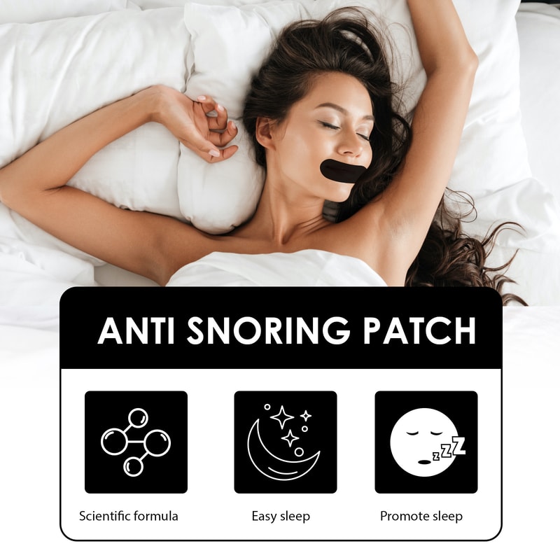 AntiSnoring Mouth Tape For Better Sleep And Reduced Snoring 5