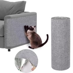 cat scratching mat self-adhesive, trimmable carpet for anti-scratching sofa and furniture protection