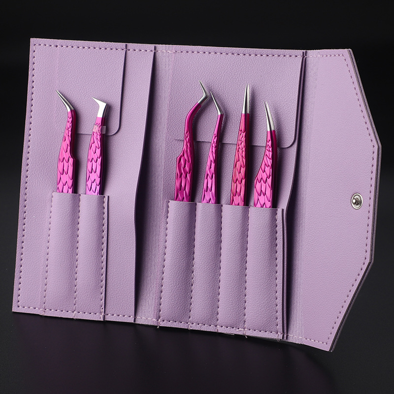 False Eyelash Tweezers Set For Eyelash Extensions Eyebrow Styling Professional Kit For Makeup Nail 9