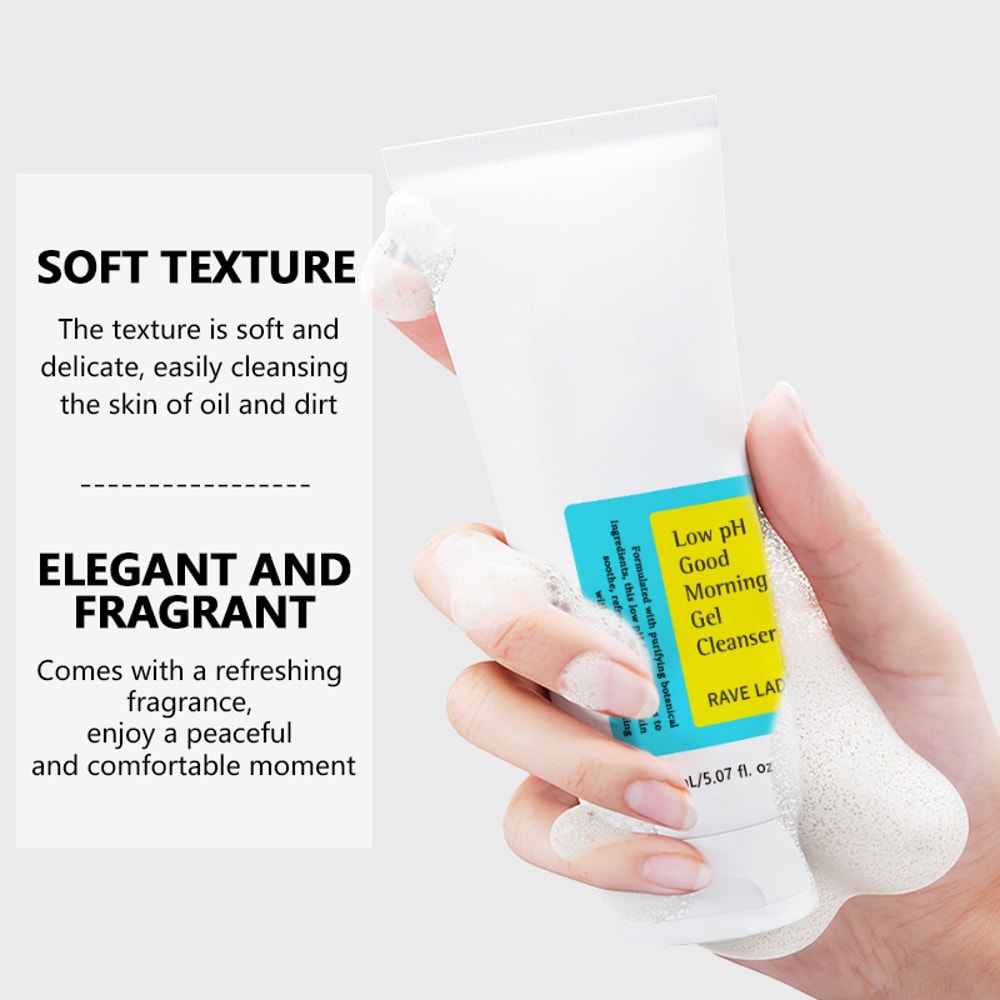 AVE LADY Gentle Facial Cleanser Oil Control, Moisturizing Whitening Foam, Exfoliating Face Wash for Deep Cleaning