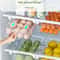 Transparent Kitchen Storage Box Fruit, Vegetable Preservation Organizer, Egg Container, Under-Shelf Refrigerator Drawer