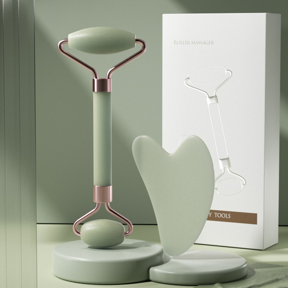 Face Roller For Neck Eyes And Facial Massage Resin Scraping Board Beauty Skincare Tool For Muscle R 9