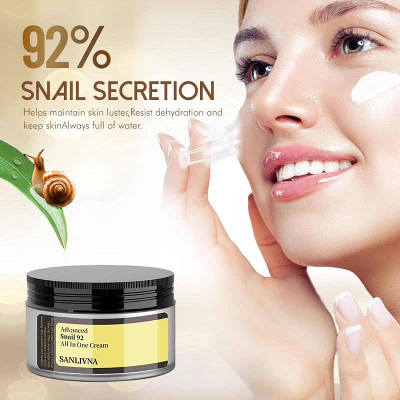Advanced Snail Mucin Anti-Aging Repair Cream Nourishing Facial Cream for Skin Barrier Improvement