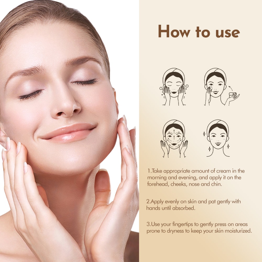 Advanced Snail Mucin Anti-Aging Repair Cream Nourishing Facial Cream for Skin Barrier Improvement