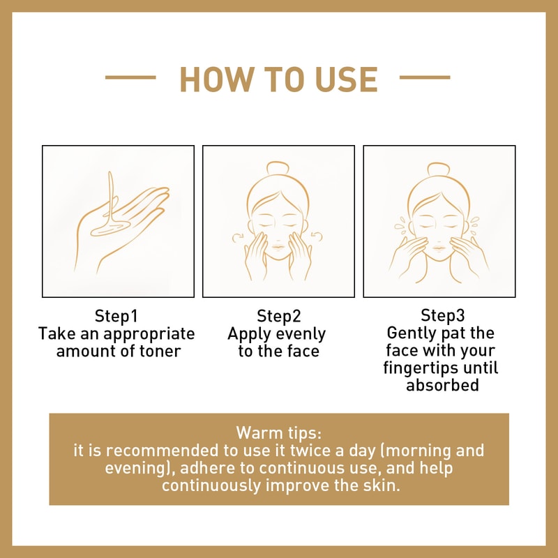 Rice Toner For Face Brightening Oil Control Serum Nourishing Pore Shrinking Essence For Sensitive S 5