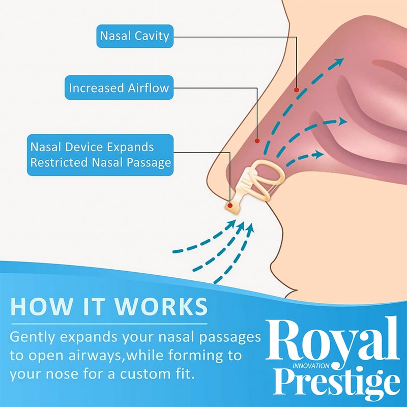 AntiSnoring Silicone Nose Clip Effective Nasal Dilator For Snoring Relief Easy Breathing And Improv 4