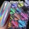 Holographic Unicorn Rainbow Nail Powder Super Shiny DIY Mirror Manicure Glitter 2