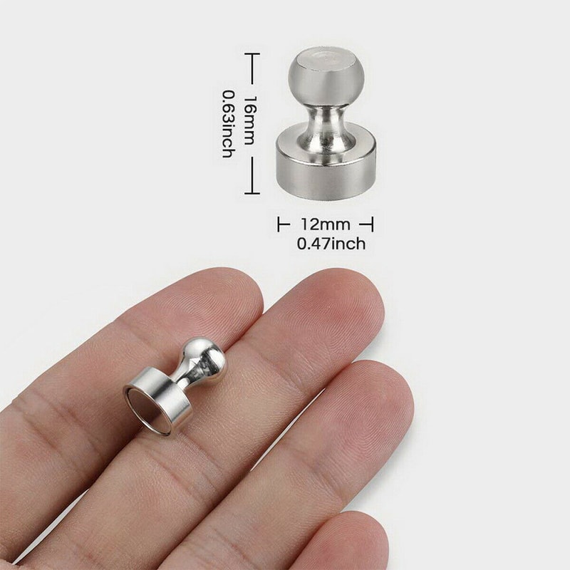 Super Strong Neodymium Magnetic Pins For Boards Home Use Versatile Magnetic Tool For Fridge DIY And 5