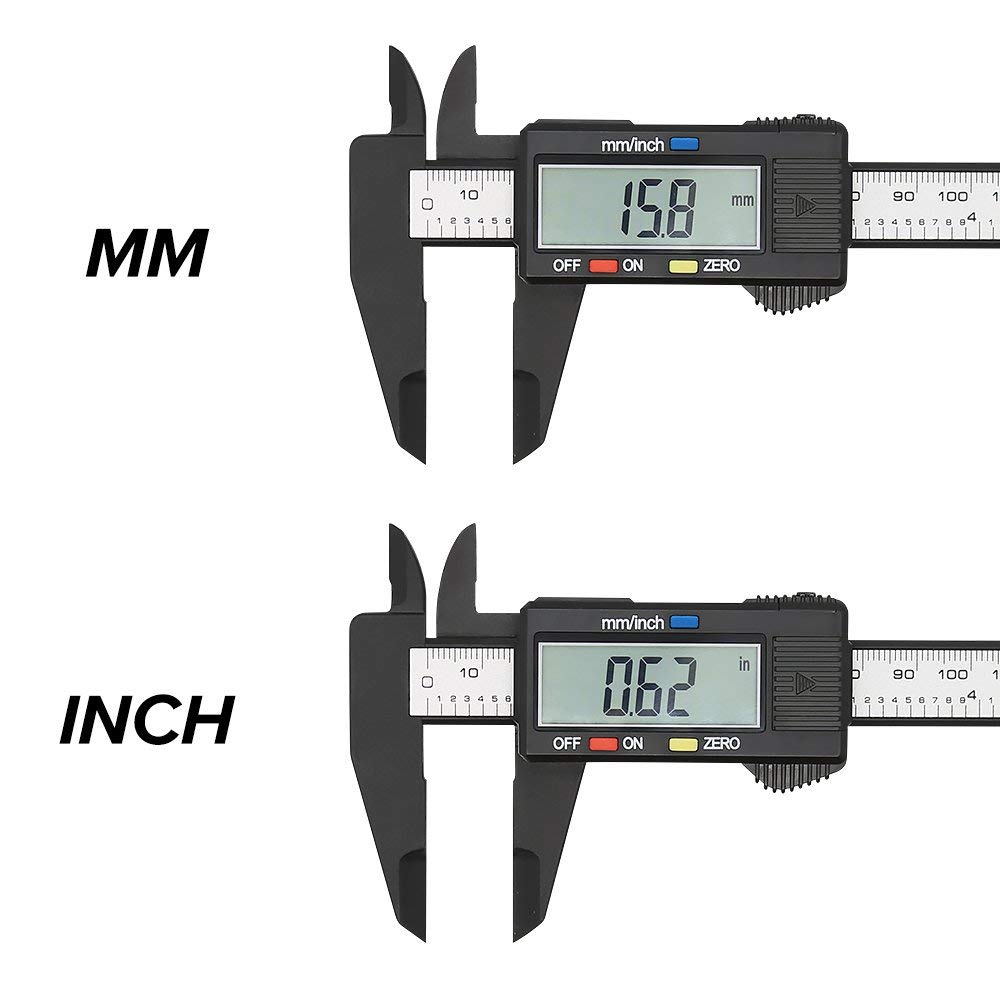 Carbon Fiber Digital Caliper Precise Vernier Gauge Micrometer For Accurate Measurements Digital Rul 3