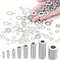 Stainless Steel Flat Washer Set Versatile Home Factory And Kitchen Repair Tool 5