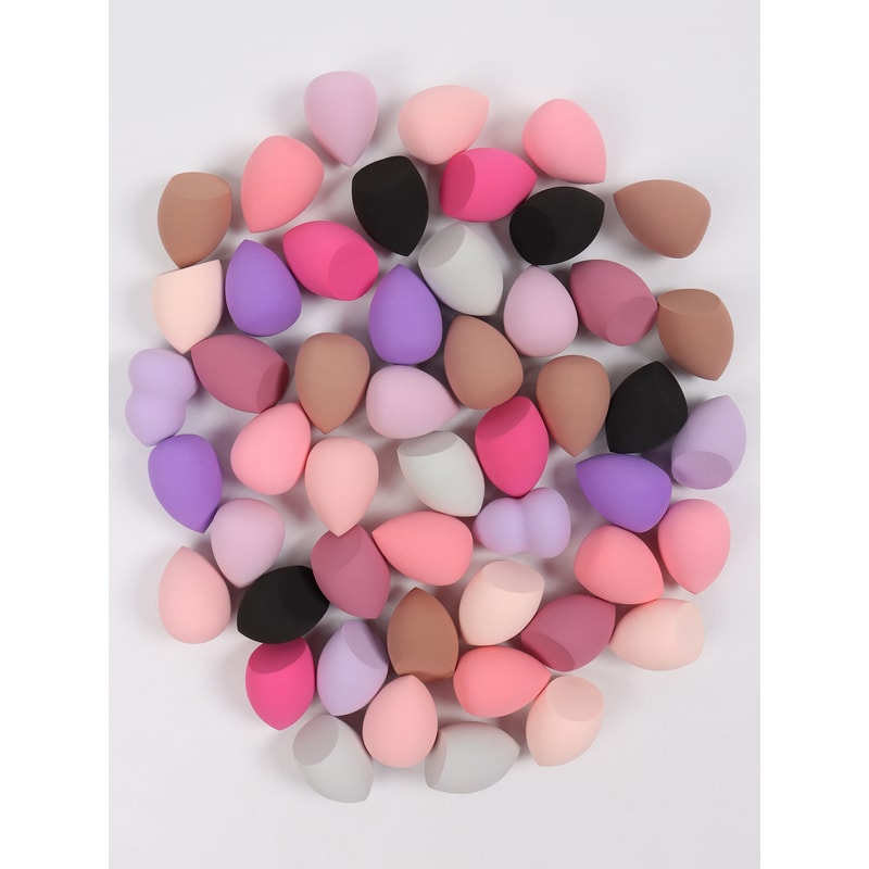 Beauty Sponge for Liquid, Cream Powder Makeup Application Random Color Shape