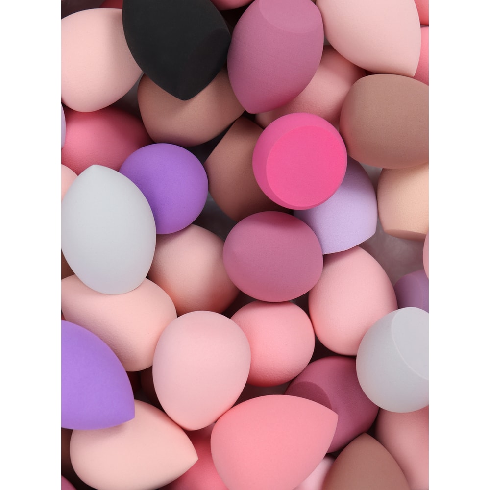 Beauty Sponge for Liquid, Cream Powder Makeup Application Random Color Shape
