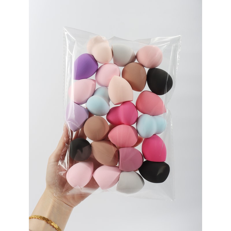 Beauty Sponge for Liquid, Cream Powder Makeup Application Random Color Shape