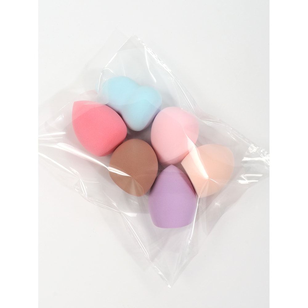 Beauty Sponge for Liquid, Cream Powder Makeup Application Random Color Shape