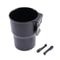 Car Cup Holder with Mobile Phone Beverage Holder Multifunctional Auto Storage Box Trash Can