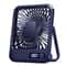 Portable USB Rechargeable Desk Fan Tilt, Speed Ultra Quiet Personal Fan