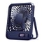 Portable USB Rechargeable Desk Fan Tilt, Speed Ultra Quiet Personal Fan