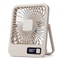 Portable USB Rechargeable Desk Fan Tilt, Speed Ultra Quiet Personal Fan