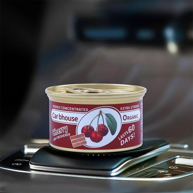 Long Lasting Coffee Scented Car Air Freshener Aromatherapy Canned Wood Blocks 1