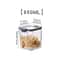 Stackable Sealed Kitchen Jars for Food Storage Plastic Containers for Tea, Grain, Dried Fruits