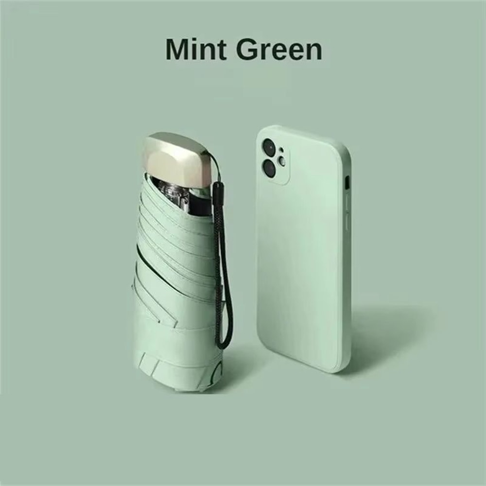 Compact Folding UV Protection Sun Umbrella Mini Pocket Parasol Capsule For AllWeather Comfort 5